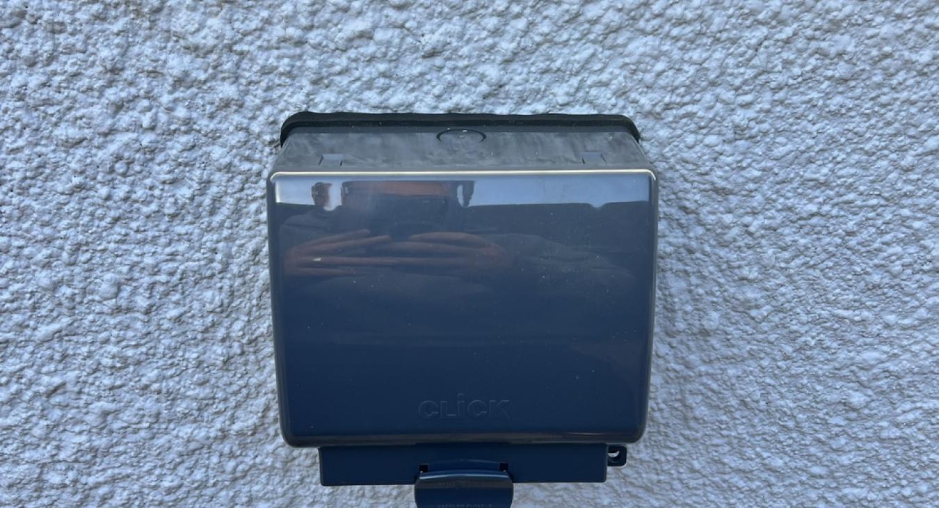 Outdoor lighting & socket installation in Newton Abbot